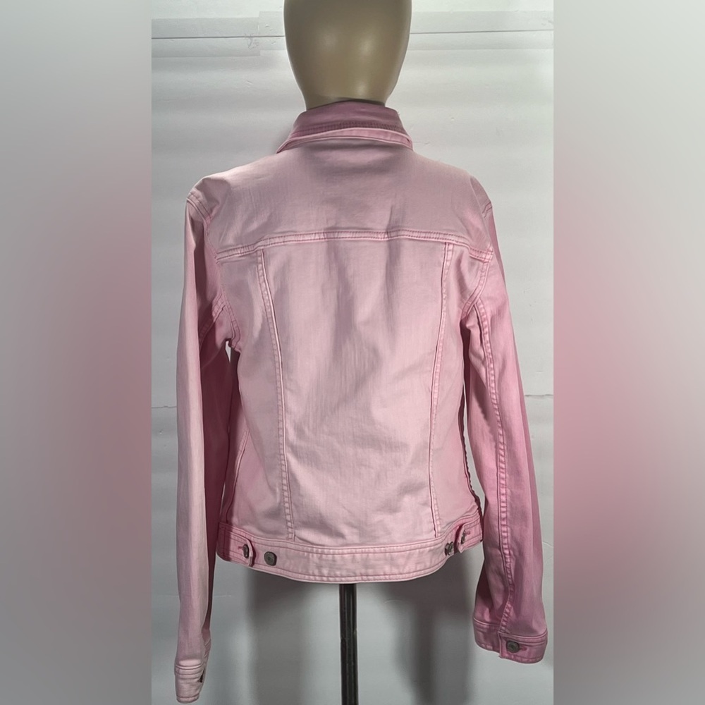 Women's Pink Utility Jacket - Picture 3 of 9
